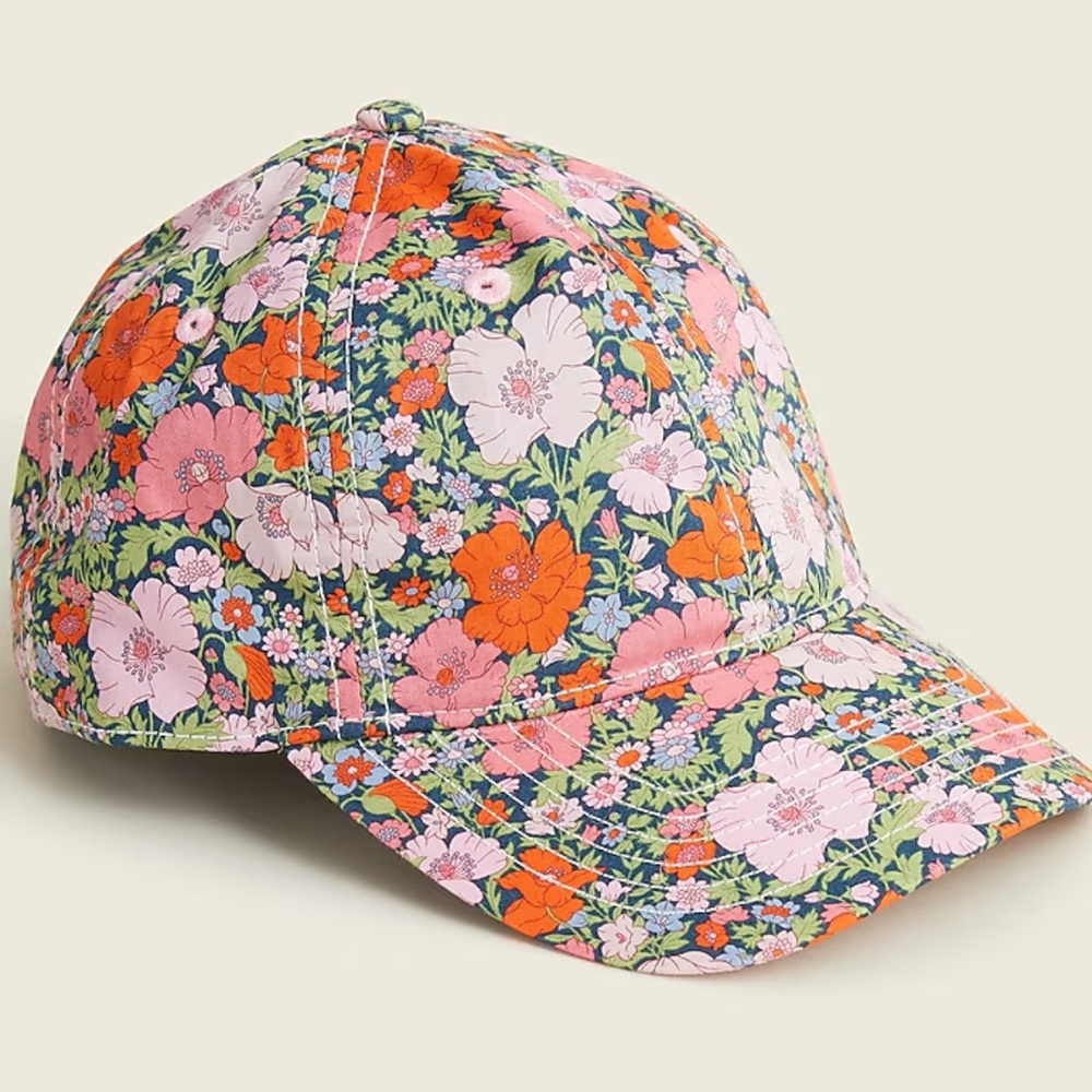 J. Crew Liberty London Floral Cap